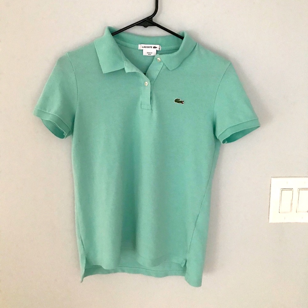 Lacoste shirtsleeve polo shirt